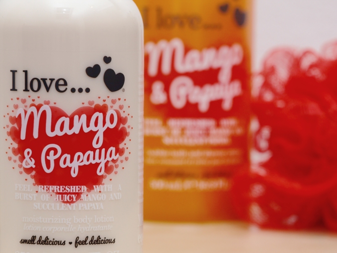 I love…Mango and Papaya shower gel