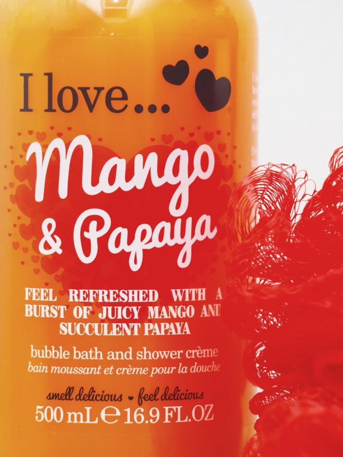 Review  I love…Mango and Papaya showr gel 